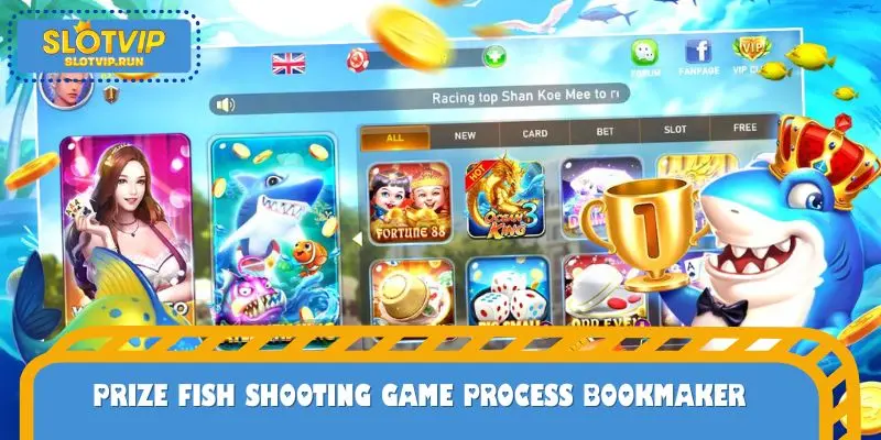Prize Fish Shooting Game process at SLOTVIP bookmaker