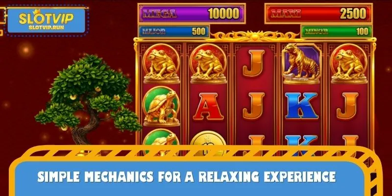 Simple mechanics for a relaxing experience