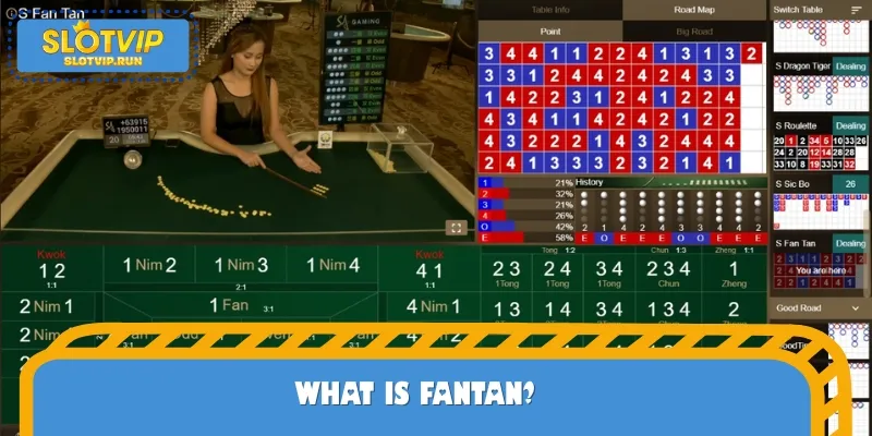 Fantan is a folk game imbued with Chinese culture